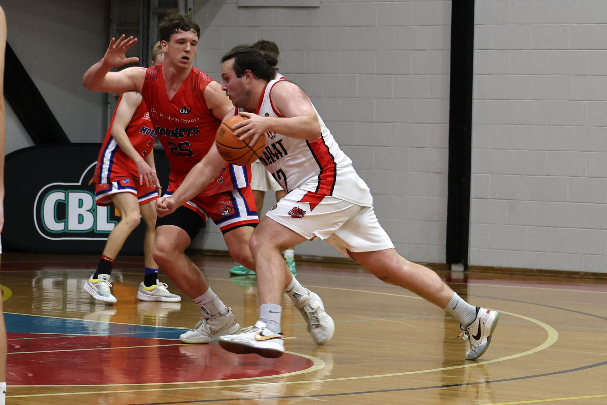 Redbacks’ Joshua Fiegert makes a move. PHOTO: RAELENE JOHNSTON