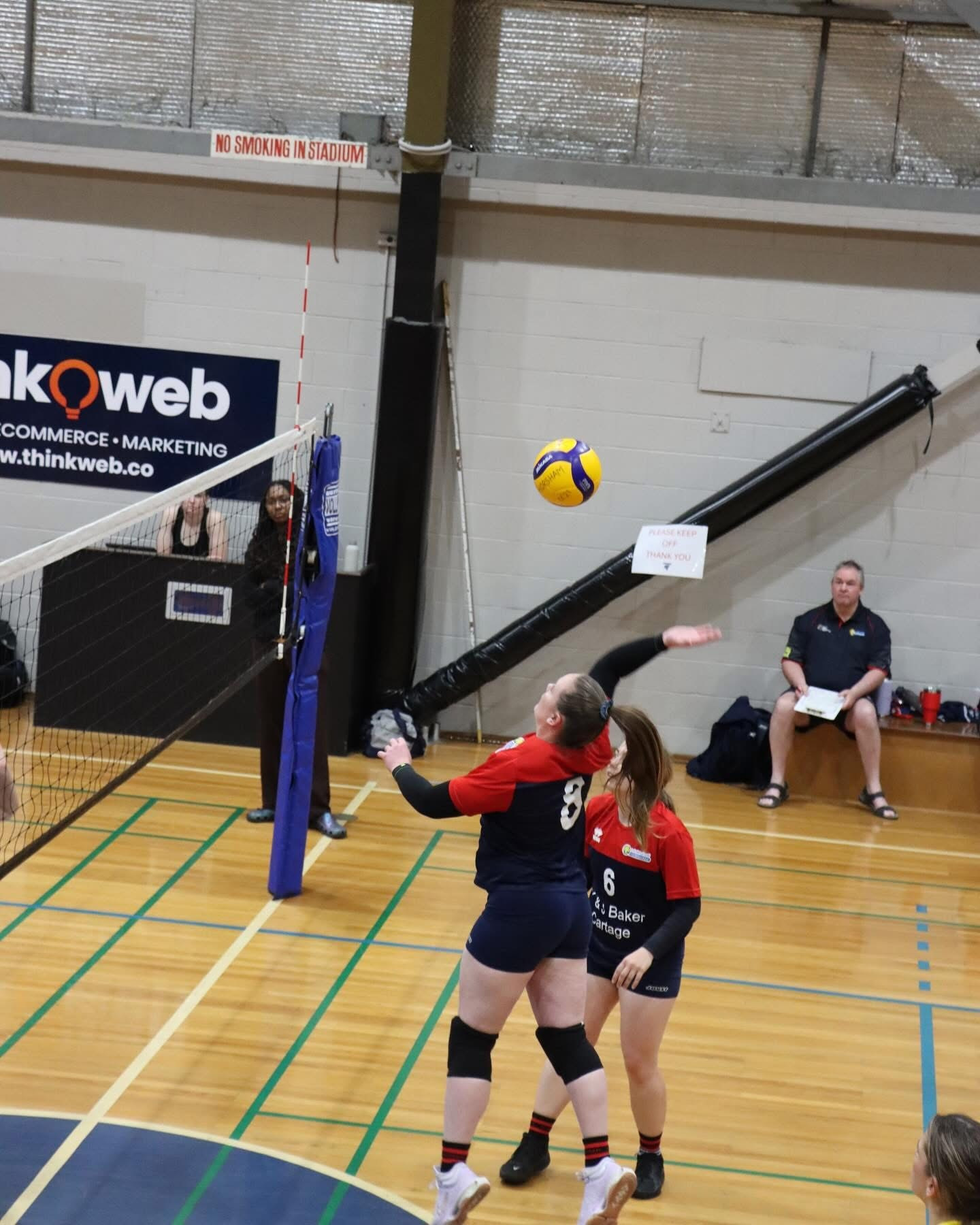 Molly Carter spikes another winner for Volleyball Horsham’s premier women’s team.