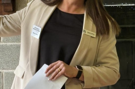 Hindmarsh Shire Council CEO Monica Revell spoke to attendees about tourism in the shire, visitor numbers and upcoming projects.