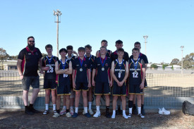 The winning under-18 boys team. PHOTO: CHRIS GRAETZ