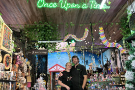 The Forbidden Forest owners Kylie and Shane Harman.