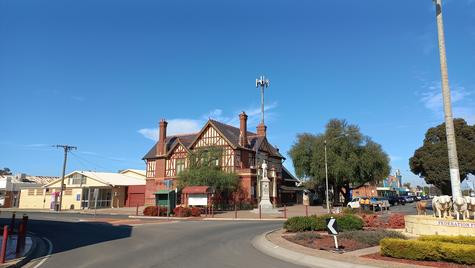 Warracknabeal Post Office was the source of much government controversy due to its extravagance. Photo: ALISON EY