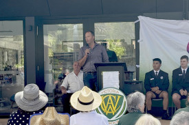 Guest speaker David Jochinke.