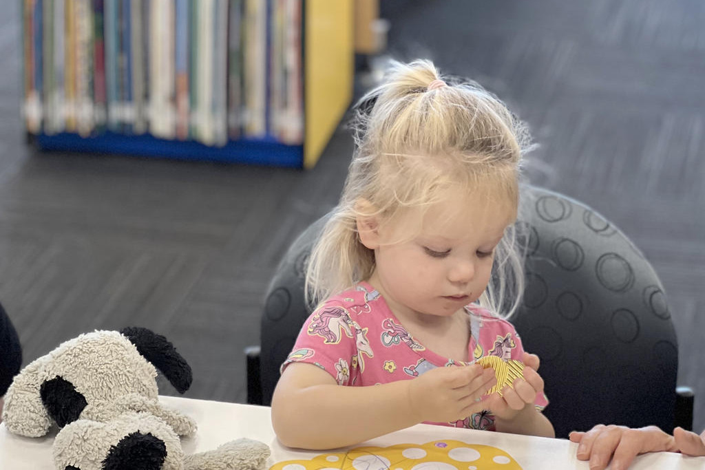 Amelia, 2, Horsham.