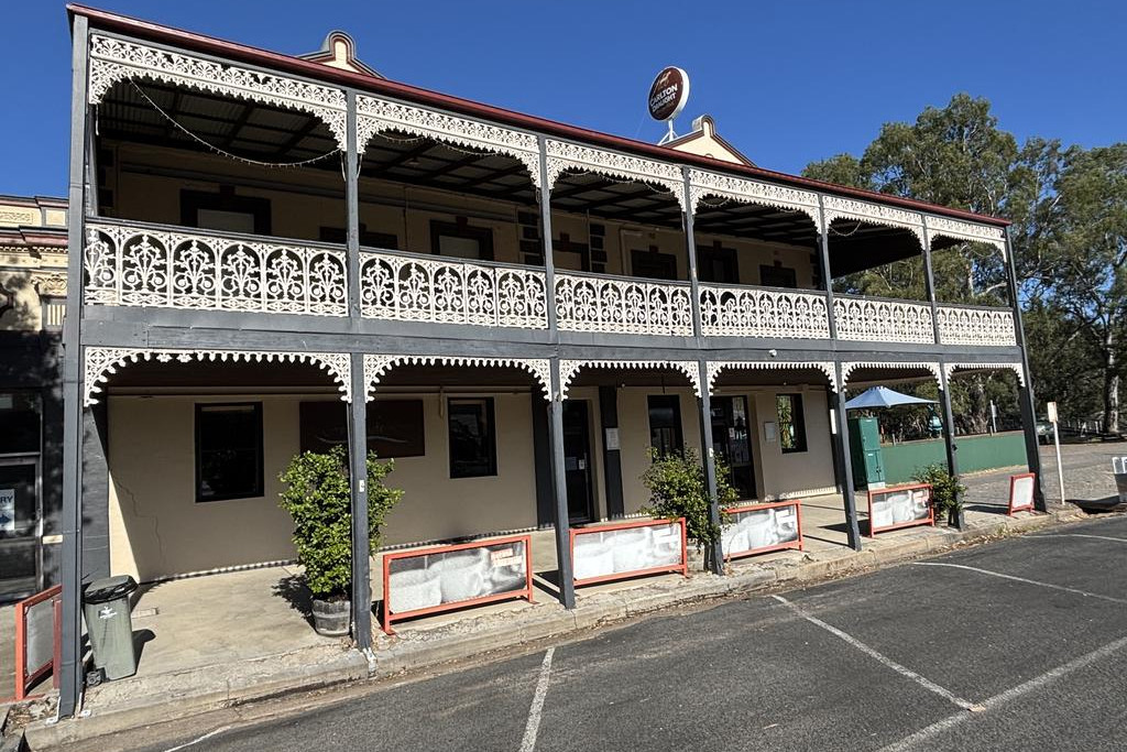 Warracknabeal's historic Creekside Hotel has officially closed its doors for the first time in 150 years. Photo: CAITLIN MENADUE