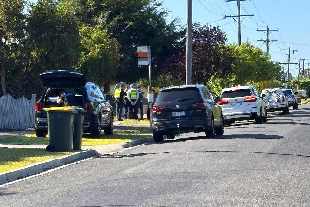 Police attended the scene on Stawell Road, Horsham around 9am on Friday January 10.