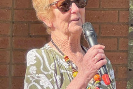 Citizen of the year Jenny Boyd.