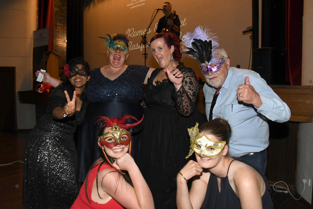 (From back left) RNH staff Tifaniya Devasia, Lou Bellizzi, Mel Jefferies, Bernie O’Connor, Jess Nippers and Jess Plowright. Photos: DAVID WARD