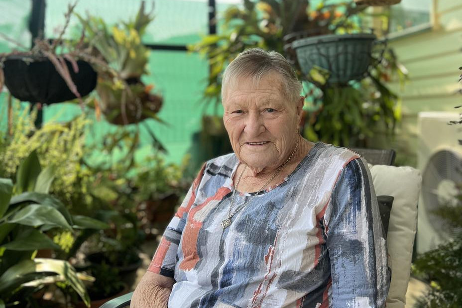 Gwen Blandthorn has been awarded the Medal of the Order of Australia (OAM) in celebration of a lifetime of dedicated volunteer service to the Murtoa community. Photo: TAYYAAB MASROOR