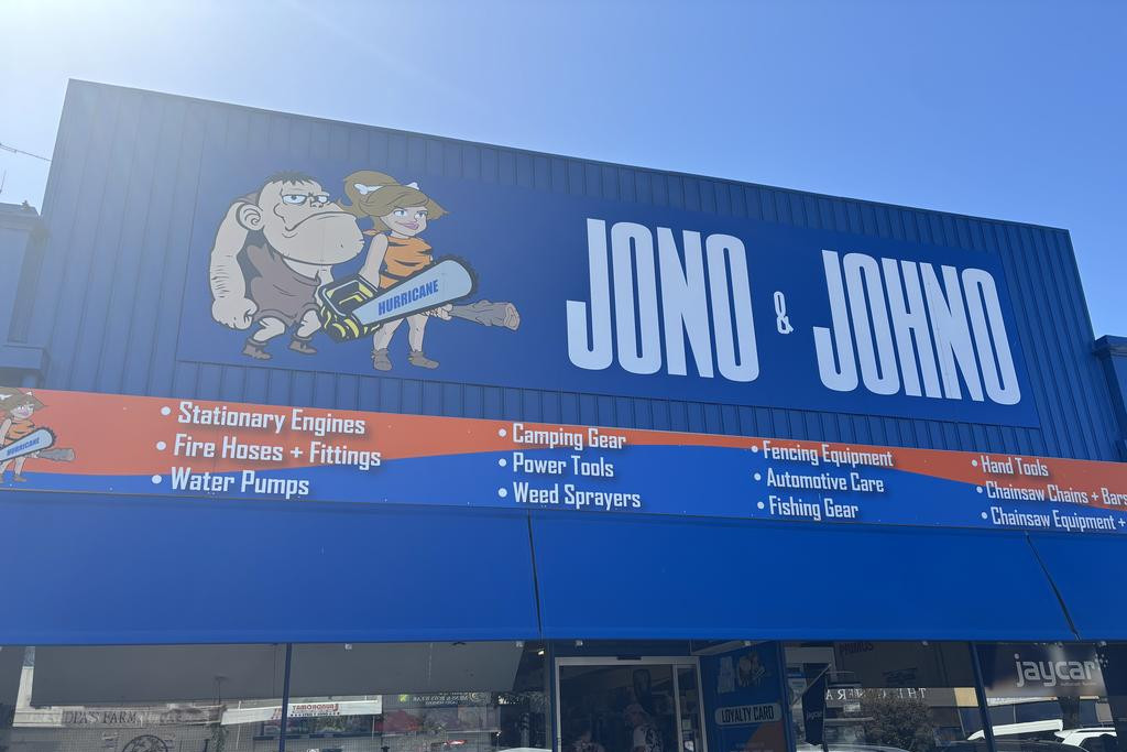 Jono and Johno will be leaving Warracknabeal soon with sales on all stock on now.