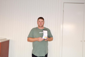 Allan McRae Medal winner Beau Purchase. THe quick also won the B Grade bowling aggregate and average with 24 wickets at 8.29 runs.