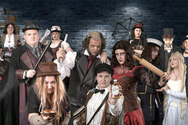 Forbidden Forest’s production of Sweeney Todd: The Demon Barber of Fleet Street is at the final stage of rehearsals before opening on Friday April 9.