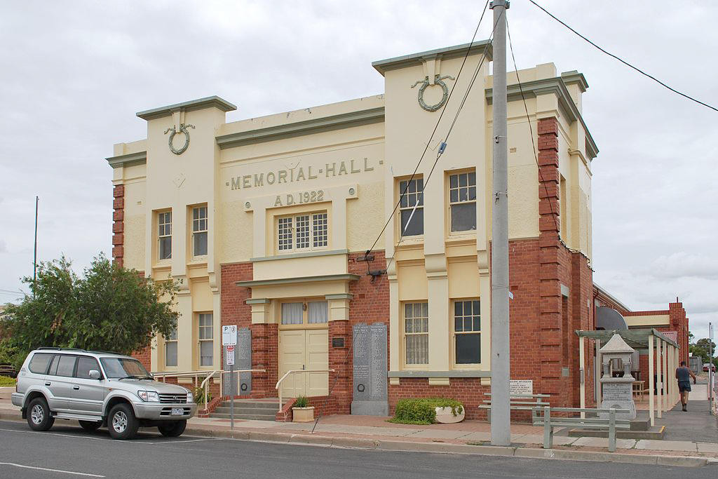 Karkarooc Memorial Hall in Hopetoun is a reminder of the former shire.