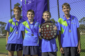 Section 2 , Boys Ryder Bligh, Fletcher Hawken, Davey Toet and Logan Christian.