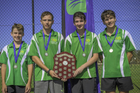 Section 1 boys Nixon Beatie, William Koch, Tom Ahern and Samual Mortlock.