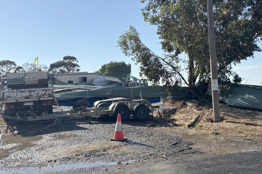 Nhill residents had to conserve water after one GWMWater's tanks failed on Wednesday, March 12.