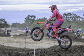 Luke Powel in the MX Lites A & B.