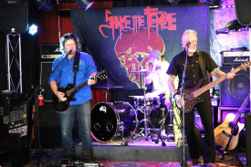 The Slippery Gypsies play at The Paper Trail.