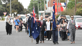 Communities remember the fallen