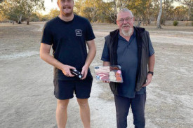 Saturday May 10’s runner-up Daniel Danisch and winner Barry Cakebread.