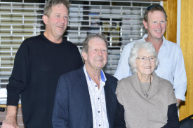 Wavell and Shirley McPherson pose with sons Mark and Chris.