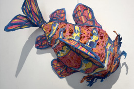 One of the art pieces displayed at Turbo Gallery for the ‘Tides Bounty’ exhibition.