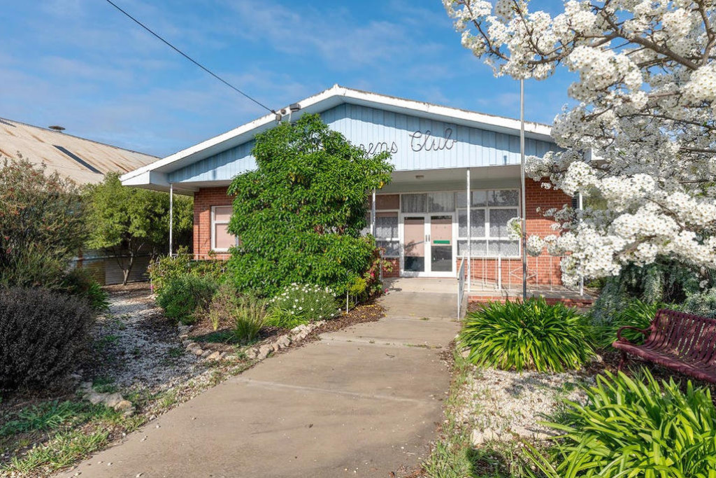 The Dimboola Senior Citizens Club building at 41 Victoria Street, Dimboola.