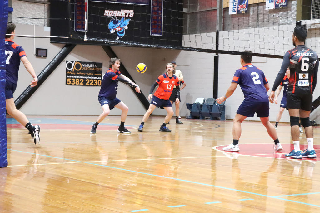 Jack Hannan was on fire in attack and defence for Tsunami as he helped steer his team to a solid win in the latest round of Volleyball Horsham's A grade competition.