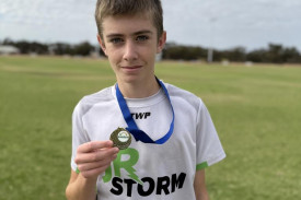 13-15 yr old champion Kane Bastin.