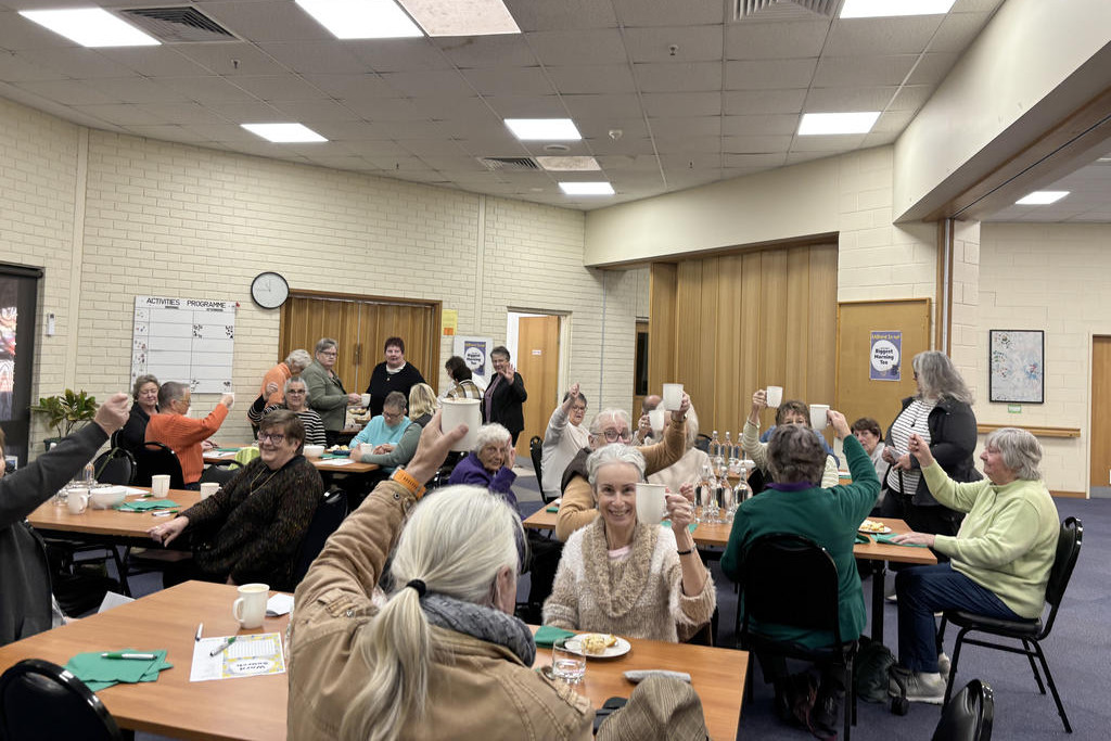 Around 35 people attended the Biggest Morning Tea event last Thursday at Warracknabeal Neighbourhood House and Learning Centre.