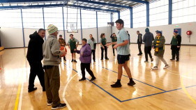 Donald celebrates all-abilities basketball program