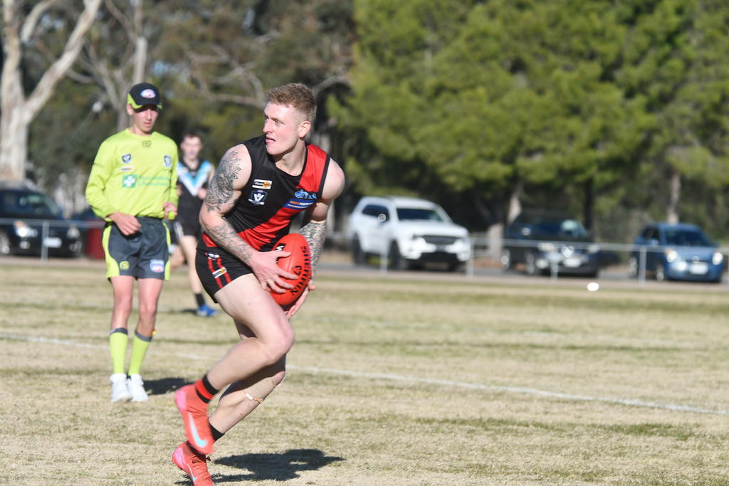 Noradjuha Quantong's Jye Walters scans his forward 50 options.