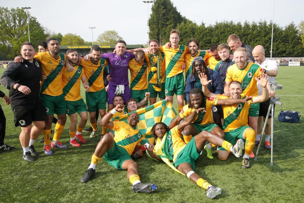 UK-based Horsham FC recently won its league premiership, but no one told players to attend the parade.