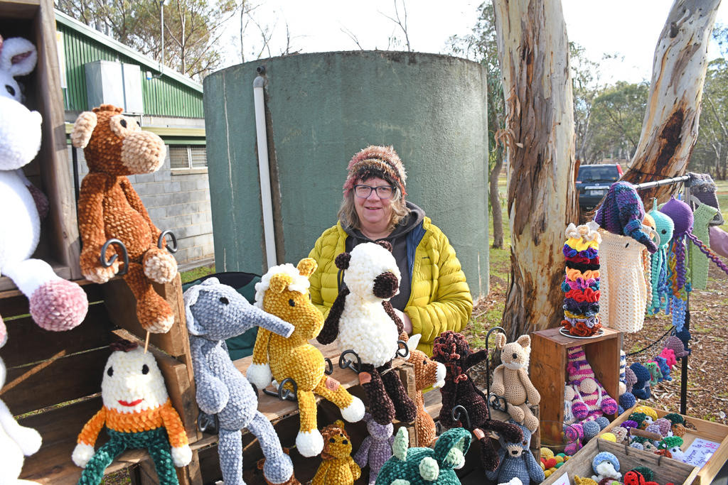Crochet Corner's Linda Brown.