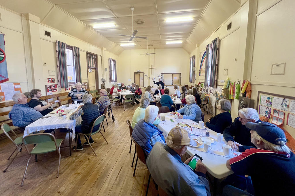 More than 35 people gathered for the biggest morning tea at the Southern Mallee Co-Operative Parish Church, raising over $450 for the Cancer Council.