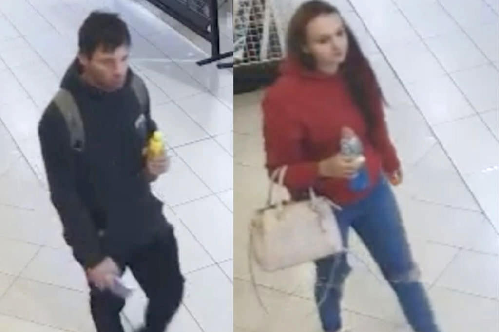 Horsham Police have released images of a male and a female who they believe can assist them with their enquiries into an incident that occurred on May 21.