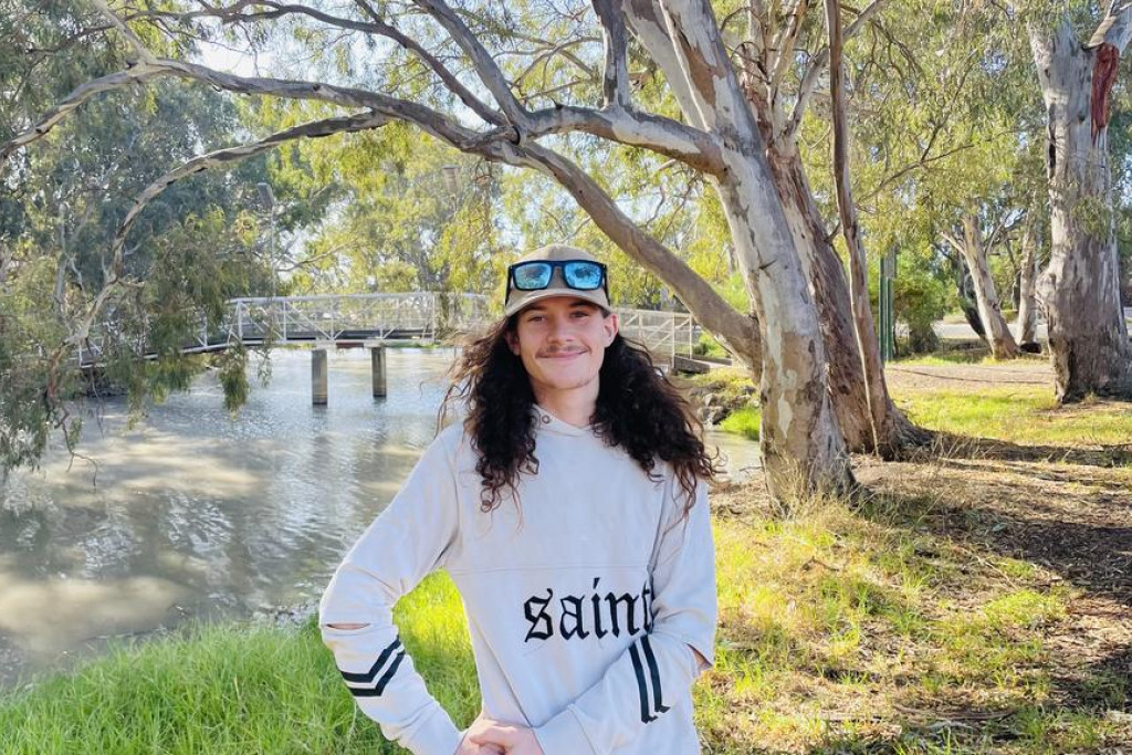 Mental health advocate Riley Preston is using social media to help others facing mental health issues. Photo: SHERYL LOWE