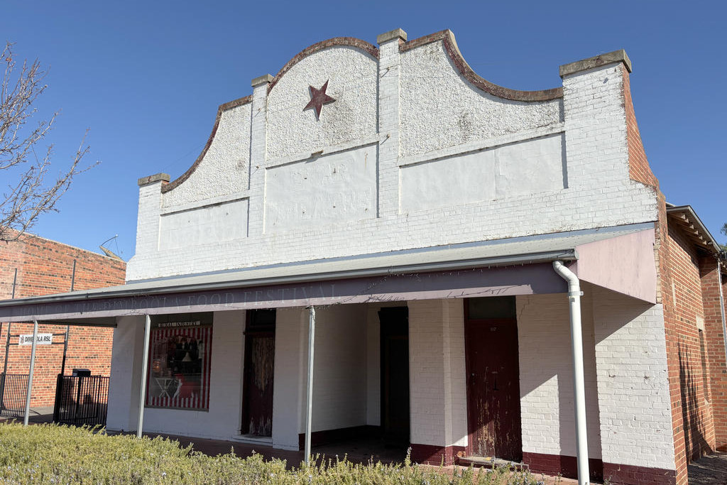 Dimboola's historic Star Theatre located on Lloyd Street, is now on the market.