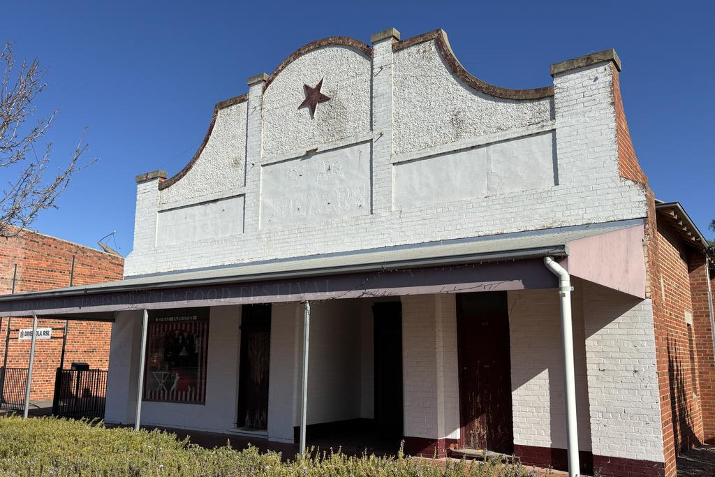 Dimboola's historic Star Theatre located on Lloyd Street, is now on the market.