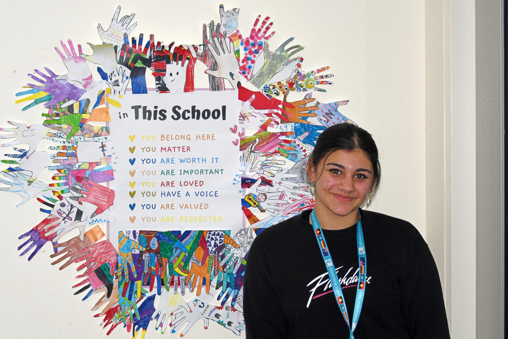 It was a dream week for Annabelle Mackenzie-Packham during her placement at the Horsham Special School. Photo: BEN FRASER