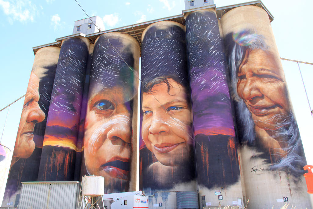 Yarriambiack Shire Council is working with Barengi Gadjin Land Council to plan a redesign the Sheep Hill Silo Art.