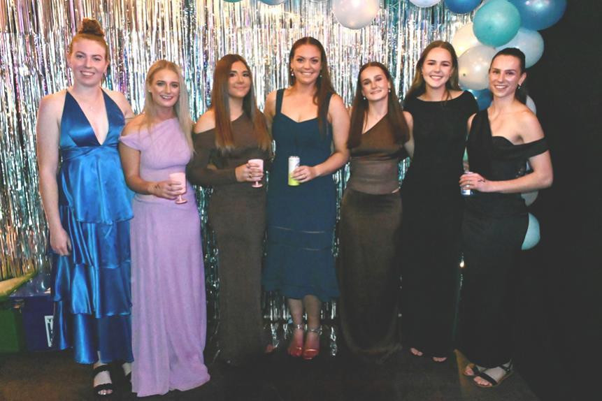 The Southern Mallee Thunder Black Tie Ball lit up the Beulah Hall earlier this month. Tia Credlin, Denita Reid, Jaida Baldwin-Monk, Shelby Donnan, Issy Allan, Macey Huf and Brooke Rentsch were amount the 120 patrons who enjoyed a fantastic night out.