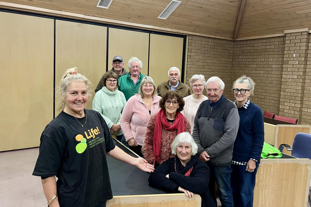 Horsham-based life facilitator for the diabetes prevention program, Lisa Cosson, delivers the second of the four sessions of the 'Life! Lifestyle Modification Program,' at The Chambers hall within Hopetoun Neighbourhood House and Learning Centre. The next session will be in two weeks.