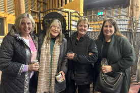 Hopetoun High School former students Wendy Wellington, Wendy Brymer, Debbie Poulton and Robyn Hulland at the reunion.