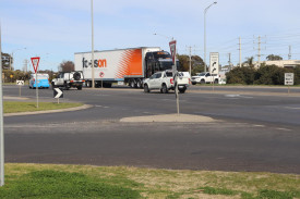 The busy Western Highway intersection will undergo major works at the Eastern entrance of Horsham.