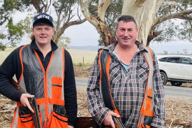 James and Nick McNeil from Wonwondah at the NF&G Charity Day for MND