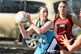 Rylee Cocks was a powerhouse in the Thunders’ midcourt.