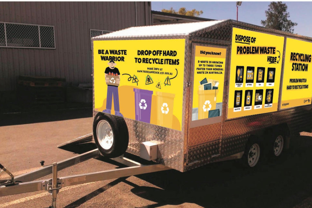 Yarriambiack Shire Council's mobile Little Yellow Wagon recycling station has now been extended to visit Patchewollock, Speed, Lascelles, Woomelang, Yaapeet, Beulah, Brim, Minyip and Rupanyup on a monthly basis.