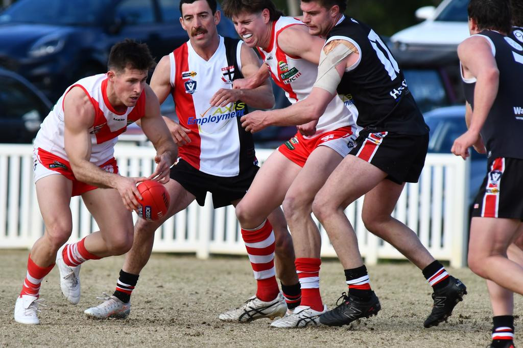 Ararat maintained their perfect season with a dominant 93-point victory over the Horsham Saints.