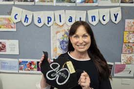 Horsham College Chaplaincy Committee chair Yolande Grosser.